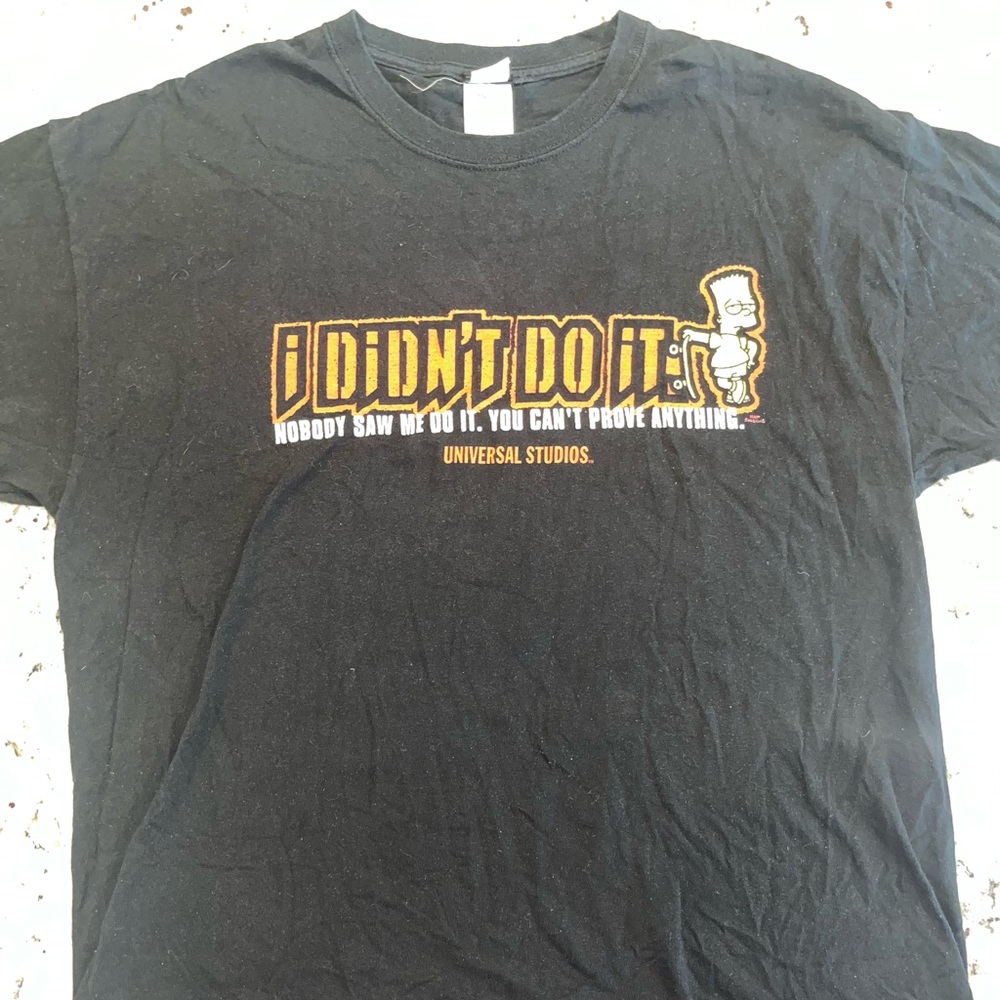 Black Universal Studios Graphic T-Shirt